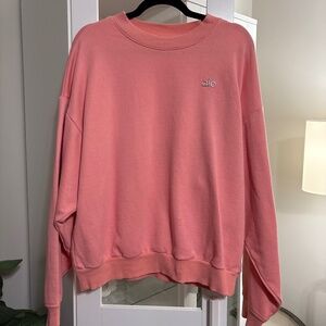 ALO Yoga Accolade Crewneck Pullover Sweatshirt Medium
